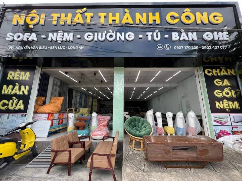 cửa hàng sofa thành công