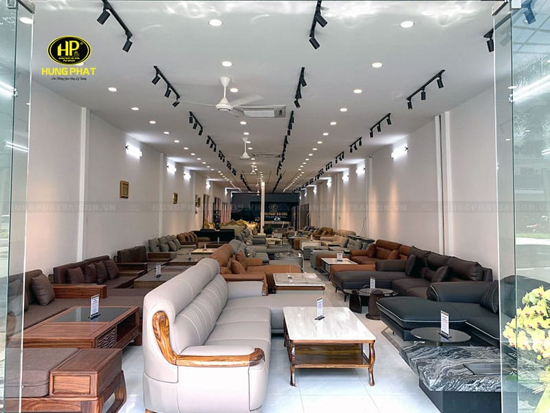 đến showroom hưng phát sài gòn để trải nghiệm mua sofa