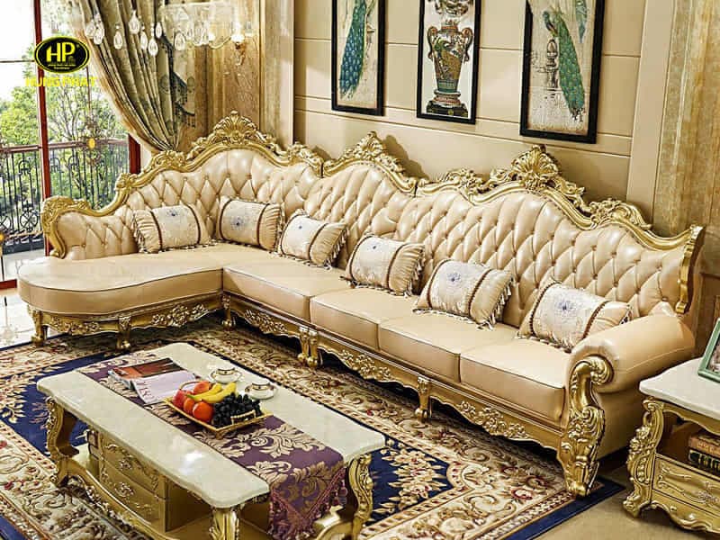 ghế sofa chờ phong cách tân cổ điển