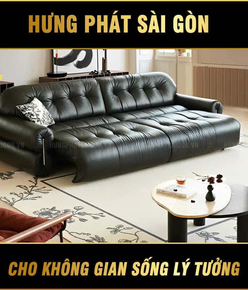 ghế sofa da bò 8843