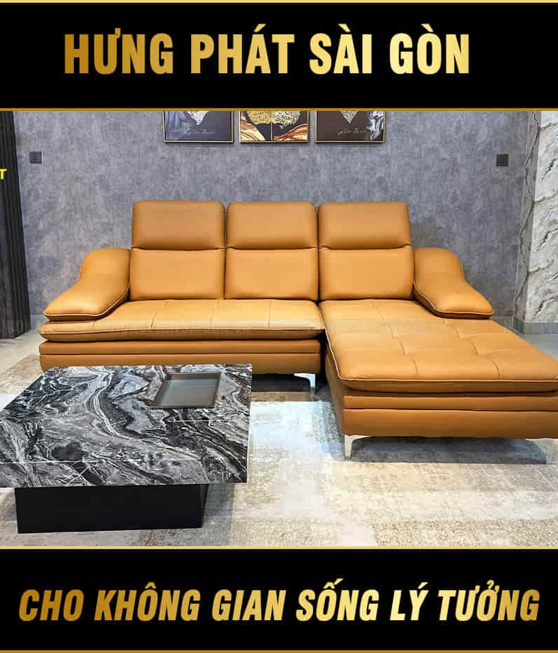 ghế sofa da chống trầy chống mèo cào hbd-01p