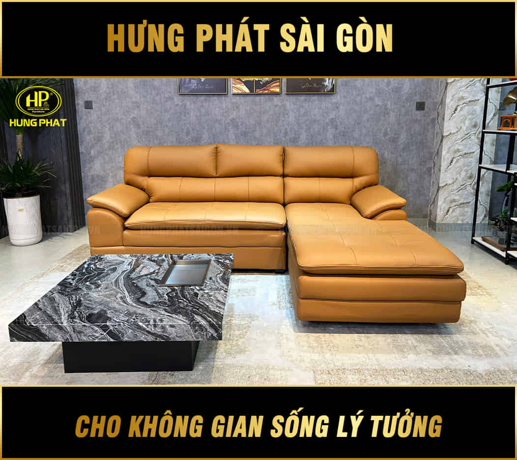 ghế sofa da chống trầy hd-421p