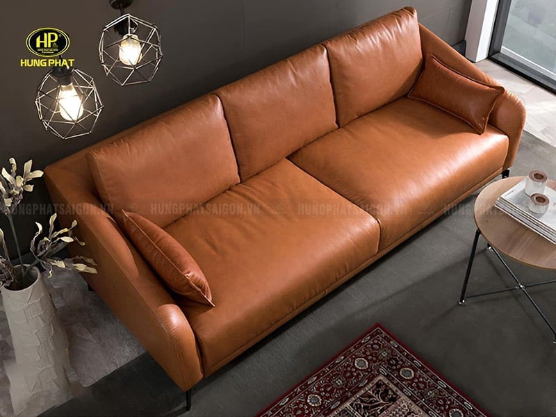 ghế sofa da kích thước 2m H-316