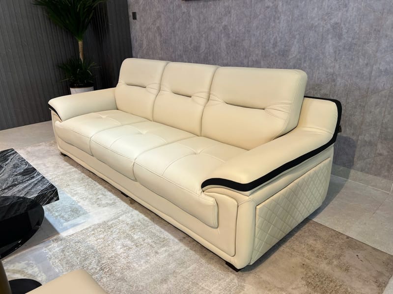 ghế sofa dài 1m9 bọc da sang trọng