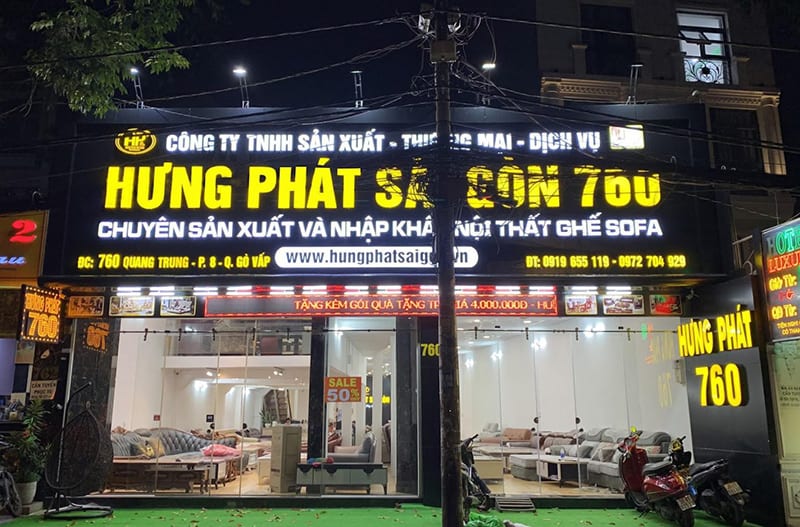 hưng phát sài gòn chi nhánh quang trung, gò vấp