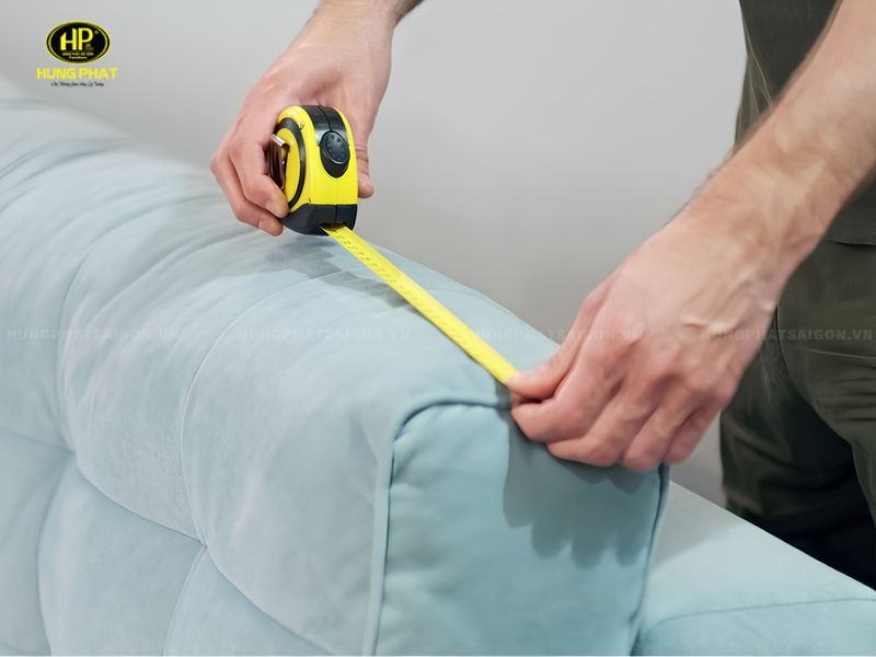 lưu ý lựa chọn sofa có kích thước phù hợp