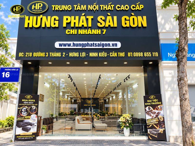 nội thất hưng phát sài gòn chi nhánh cần thơ
