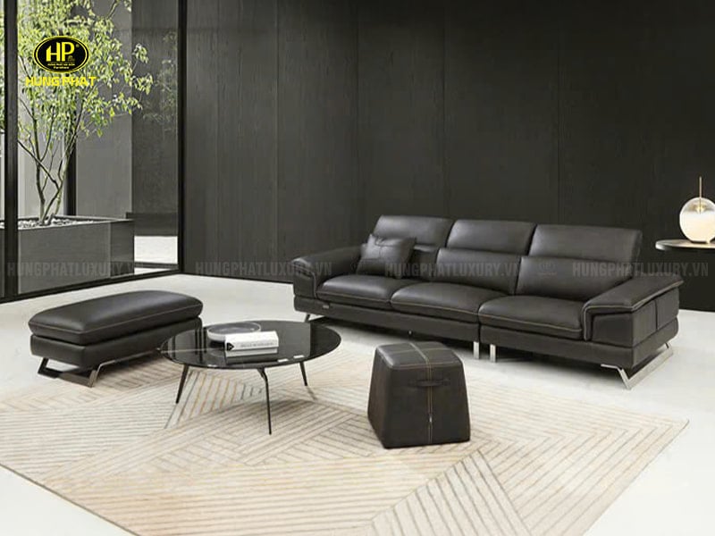 sofa da bò ý torino s02 nhập khẩu cao cấp