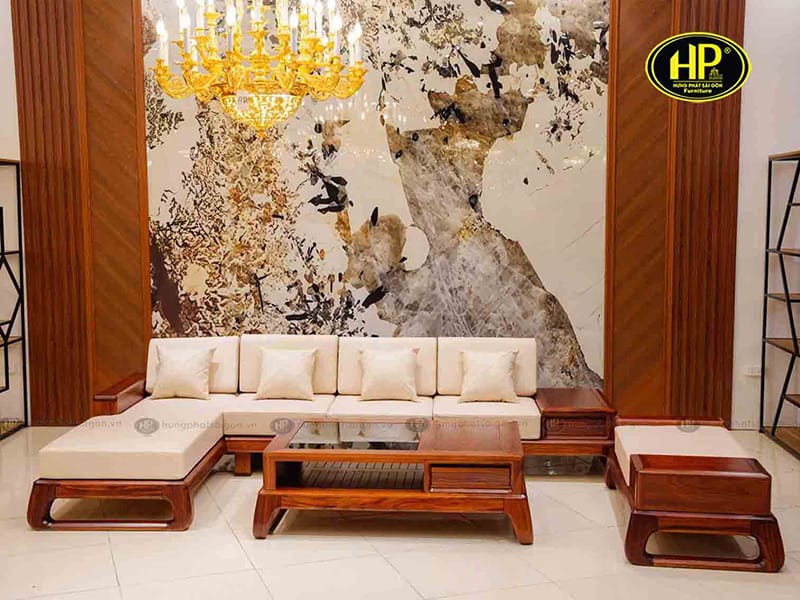 sofa gỗ hương cao cấp hh-05x