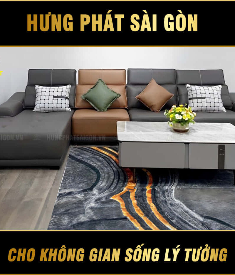 sofa nỉ cao cấp td-6028l