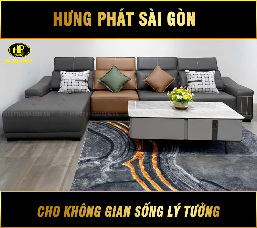 sofa nỉ cao cấp td-6028l