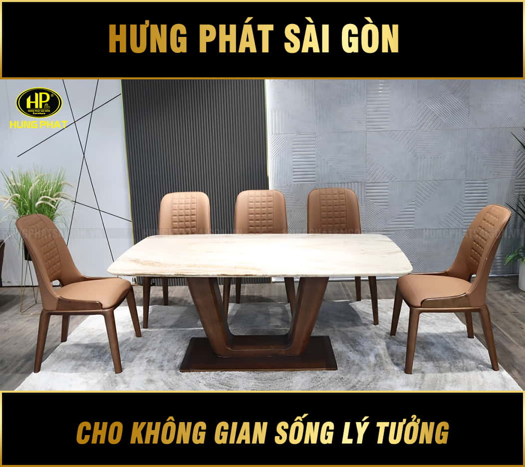 bộ bàn ăn 8 ghế chân gỗ sồi hiện đại vt-8188