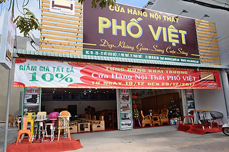 cửa hàng nội thất bình thuận phố việt