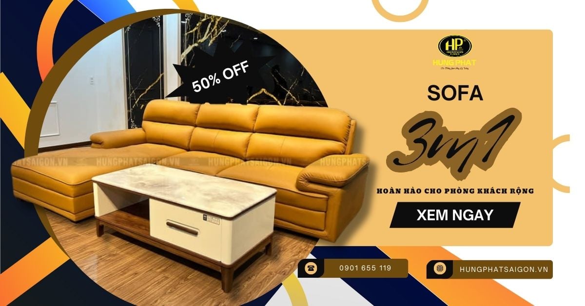 ghế sofa 3m1