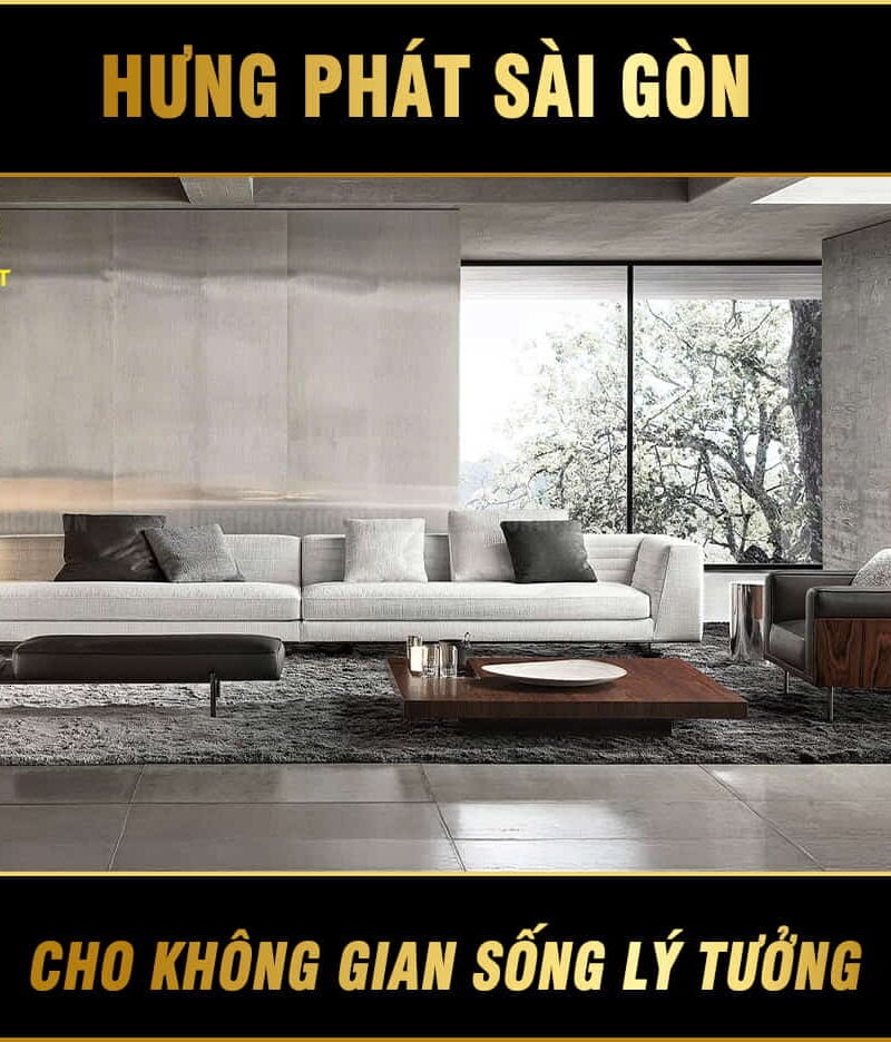 ghế sofa băng dành cho căn hộ penthouse sf9067