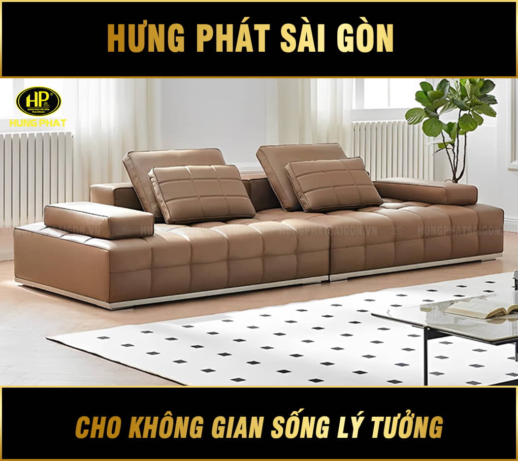 ghế sofa bọc da bò thật sf-kf02