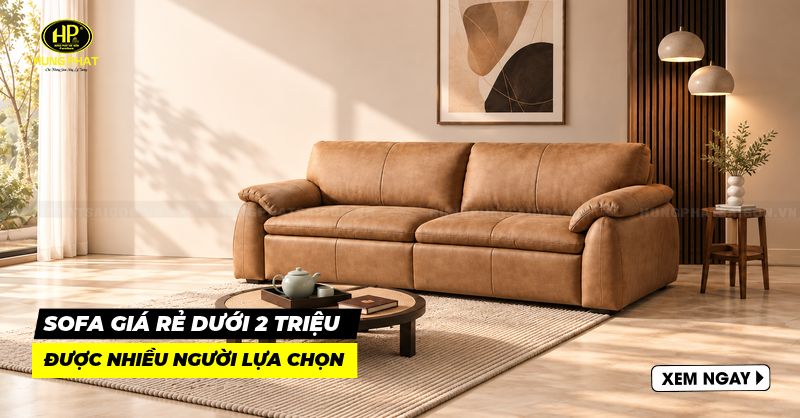 ghế sofa dưới 2 triệu