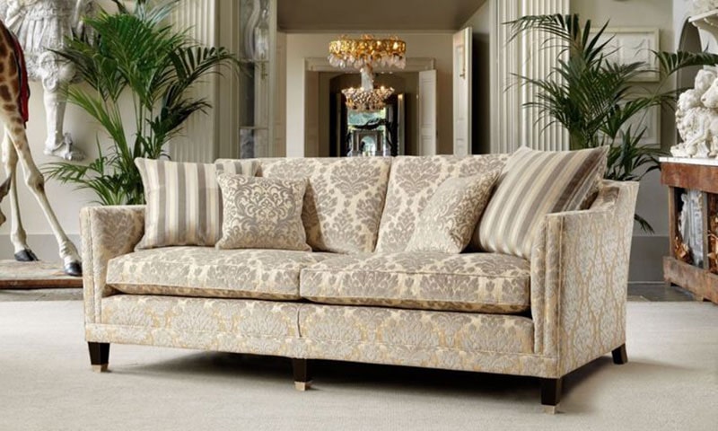 ghế sofa màu be phong cách bắc âu