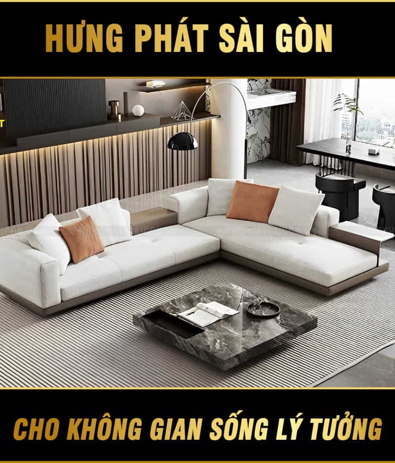 ghế sofa vải dành cho căn hộ penthouse sf9066