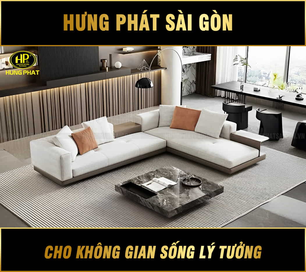 ghế sofa vải dành cho căn hộ penthouse sf9066