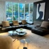 sofa da bò ý dành cho căn hộ luxury f83