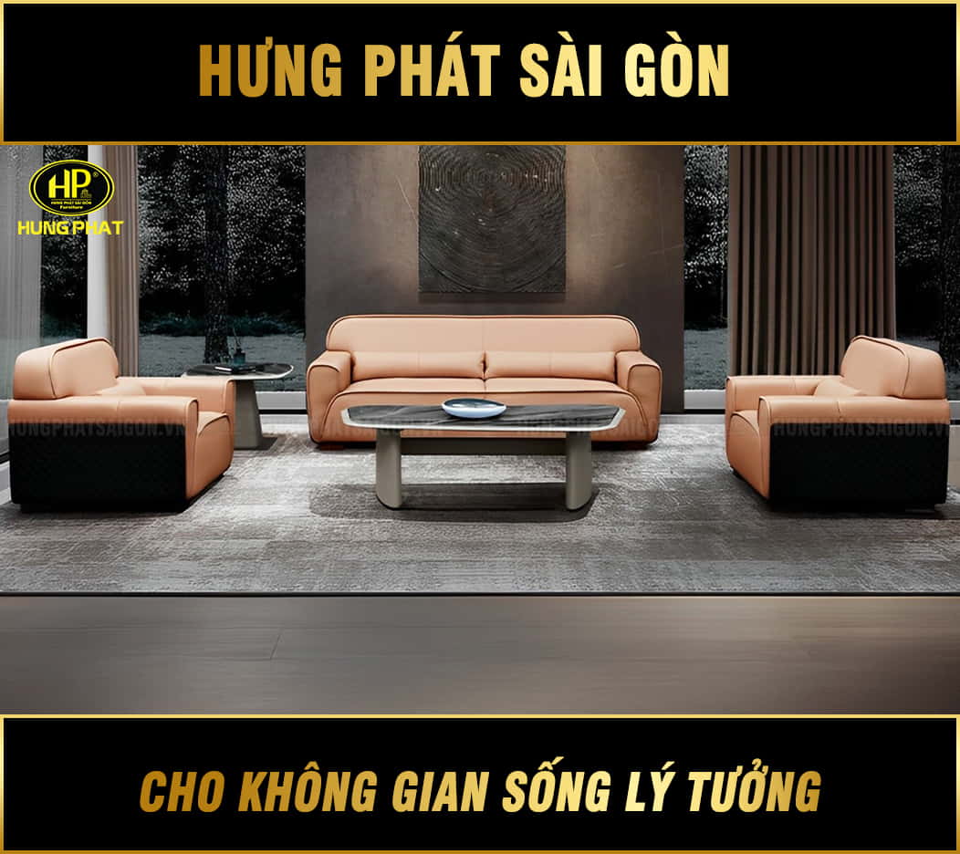 sofa da hàn quốc hb-09