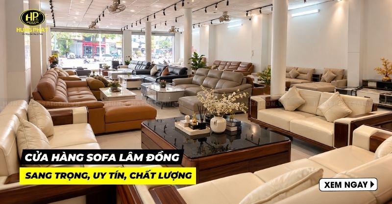 24 cửa hàng sofa Lâm Đồng uy tín trải nghiệm mua sắm chuyên nghiệp