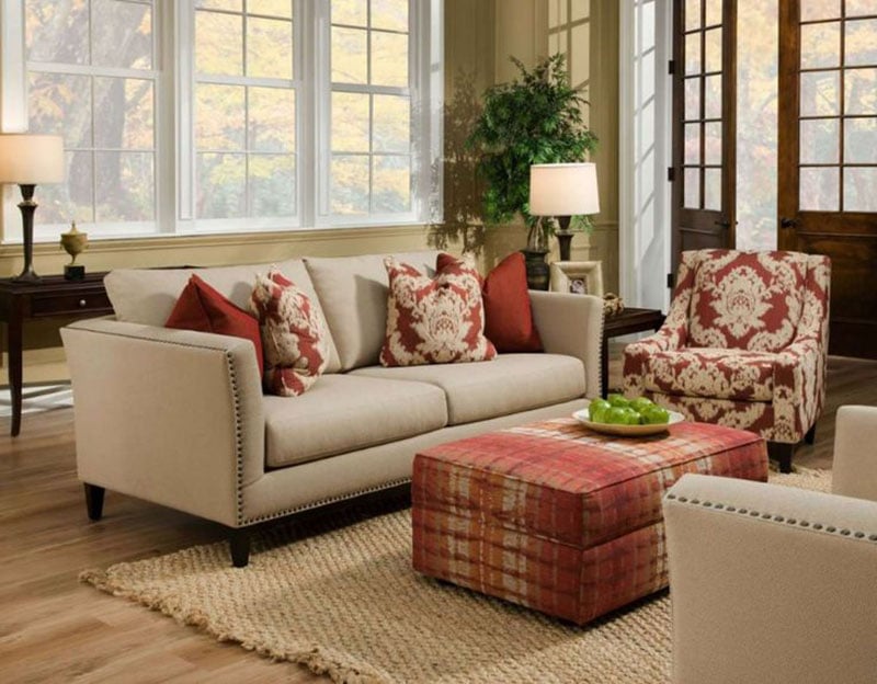 sofa có màu be tạo nên không gian sống thoải mái