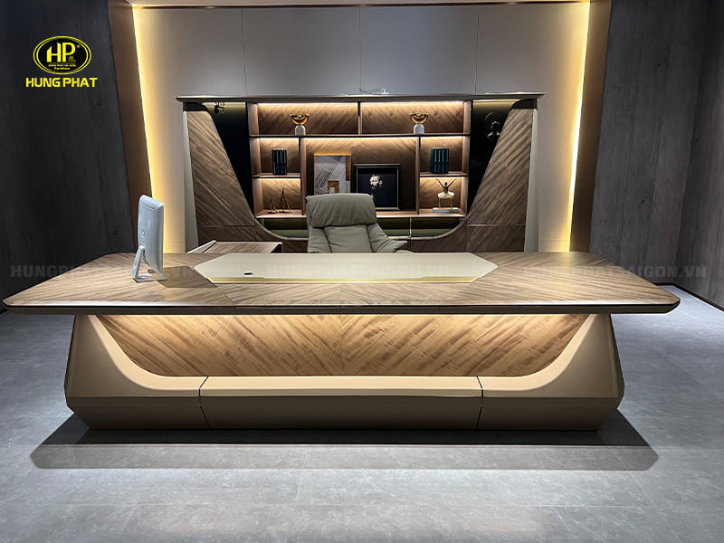 bộ bàn giám đốc nhập khẩu cm-001