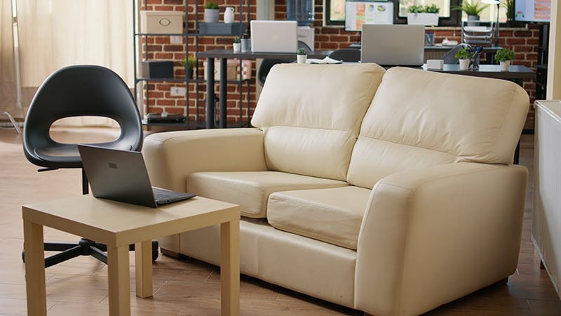 ghế sofa bọc da microfiber