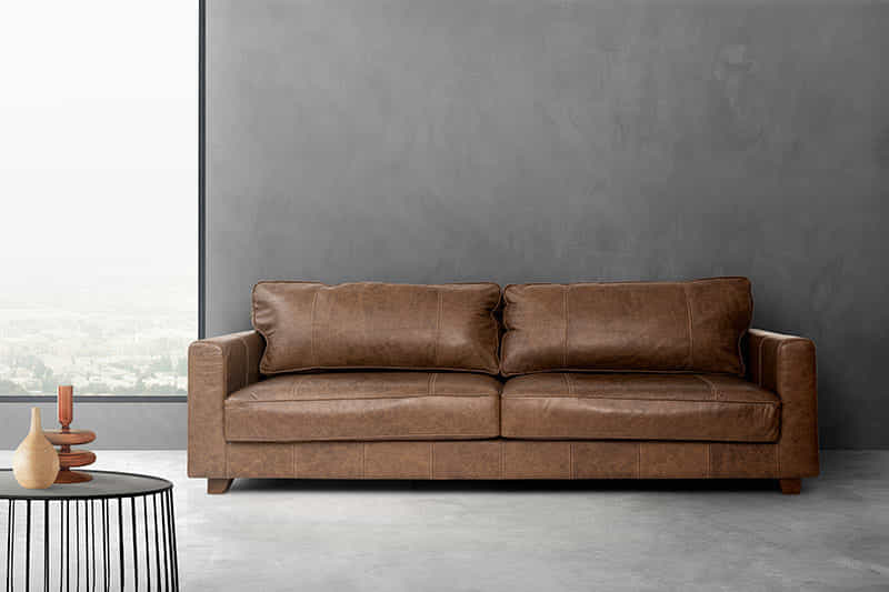 ghế sofa da PU có tính thẩm mỹ, độ bền tương đối