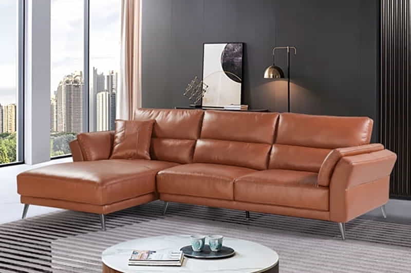 ghế sofa da PU góc L