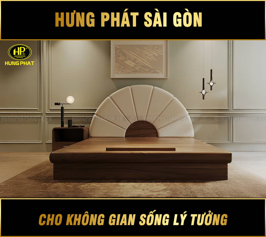 giường ngủ hiện đại bm-162-sh18