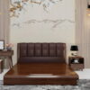 giường ngủ mdf phủ veneer cao cấp bm-111-sh18