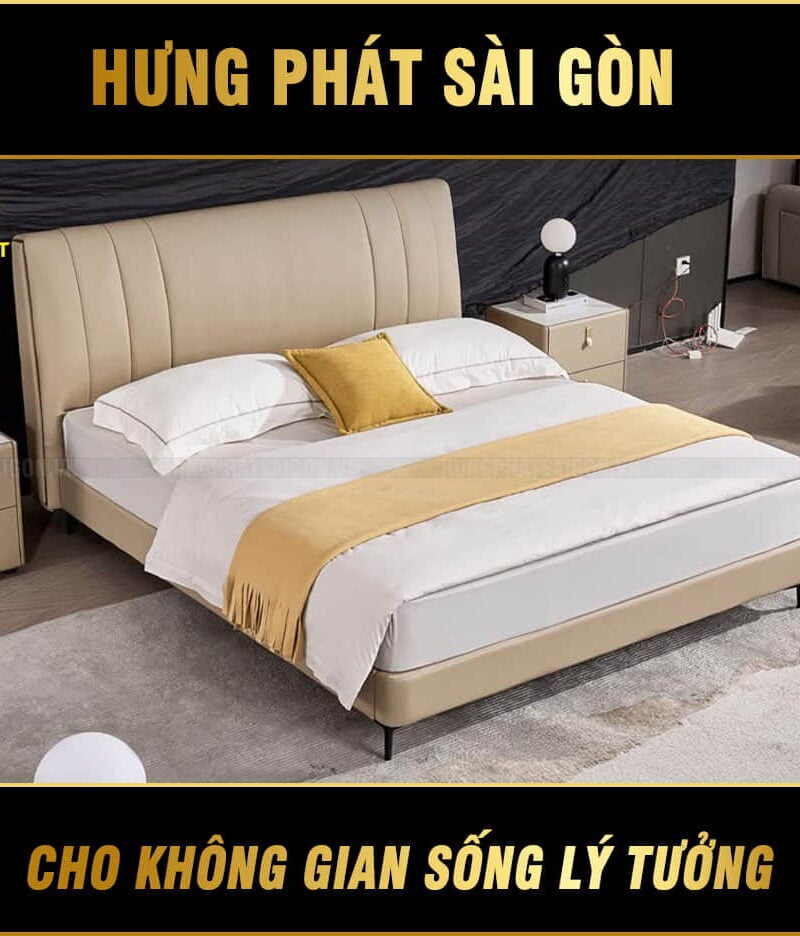 giường ngủ hiện đại gd-80