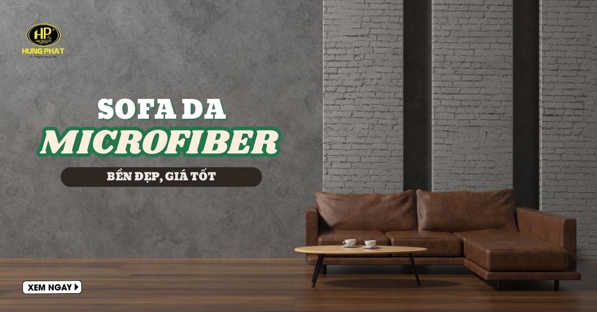 sofa da microfiber