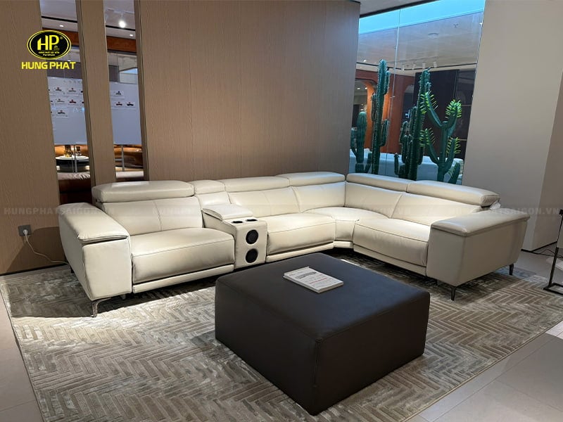 sofa da sang trọng U51203M