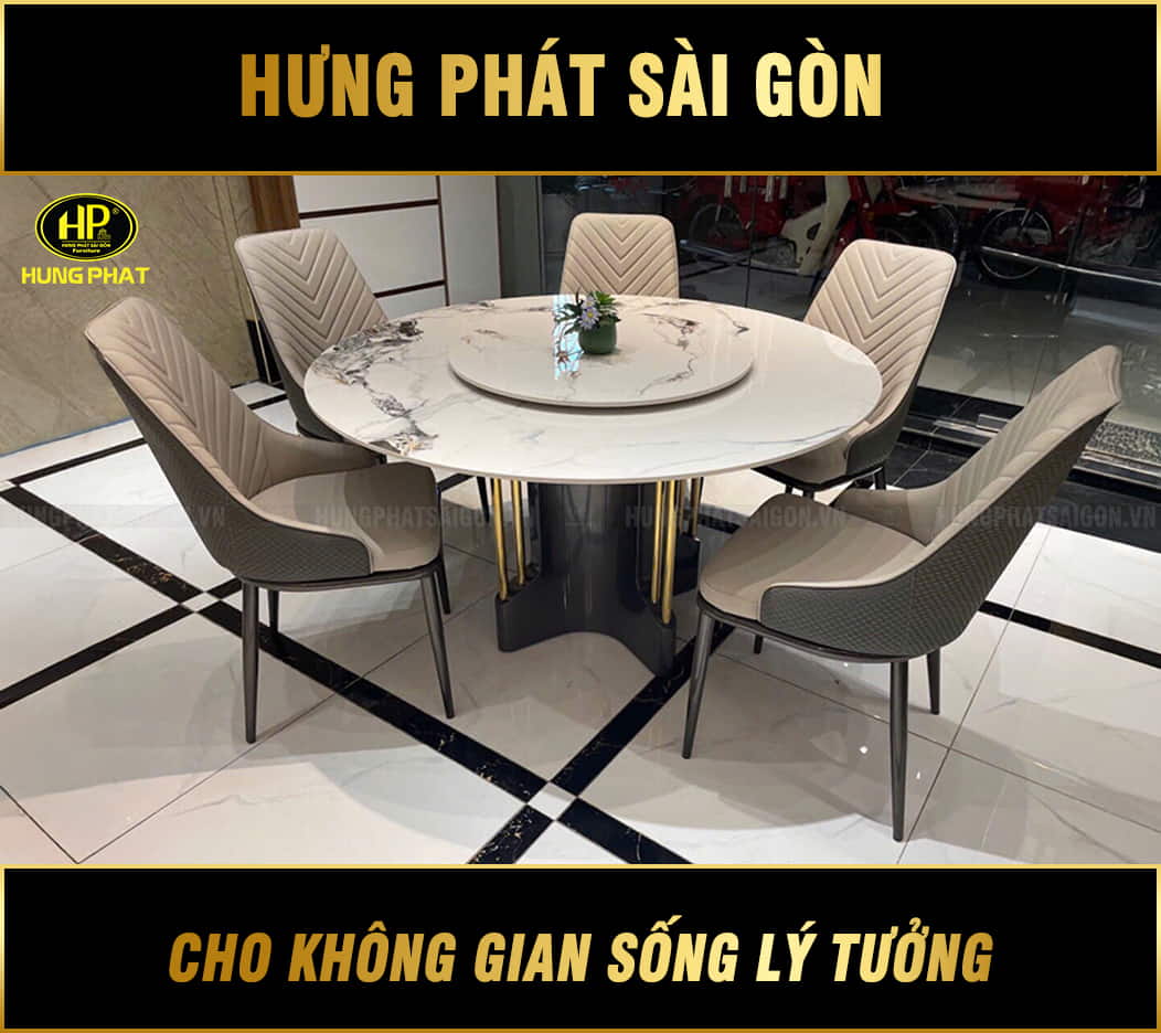 bộ bàn ăn mặt đá hiện đại ba-57