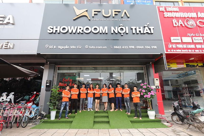 showroom nội thất bắc ninh fufa