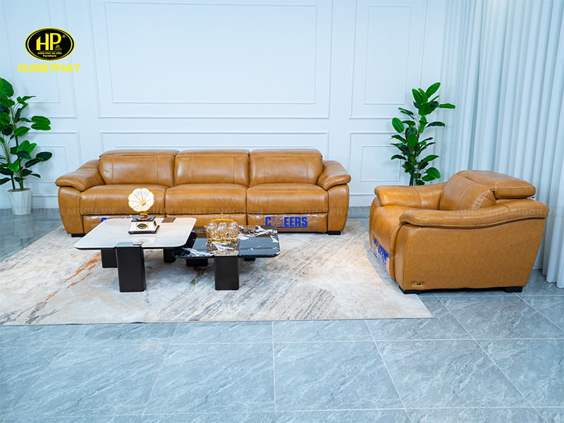 sofa băng sereo da bò ý hiện đại u80092hm