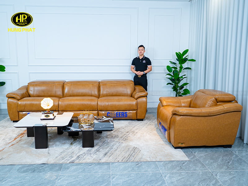 trải nghiệm trực tiếp sofa sereno tại cửa hàng nội thất hưng phát sài gòn