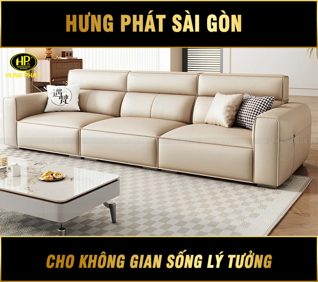 sofa băng da hàn quốc h-343