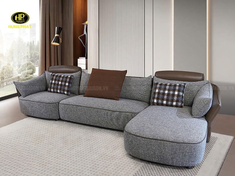 sofa vải bố polyester