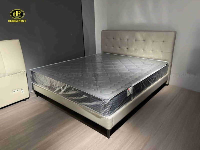 mẫu giường ngủ bọc da gd-89