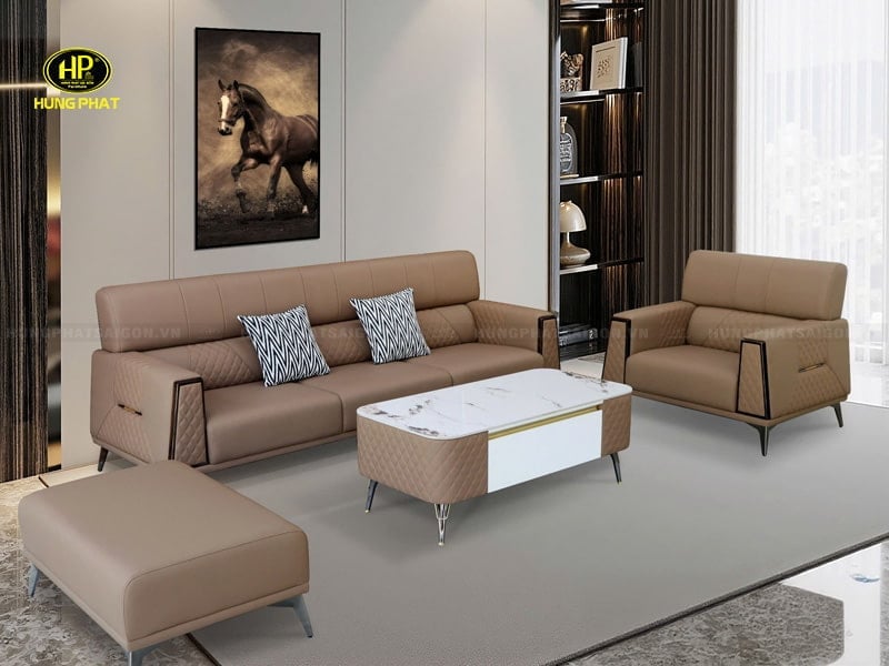 sofa băng bọc da vt-306-v