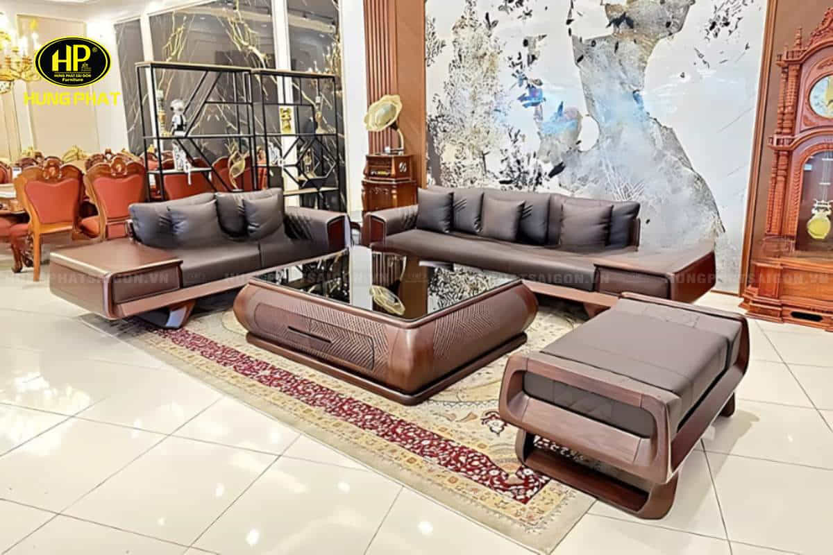 Bộ bàn ghế sofa giá 100 triệu