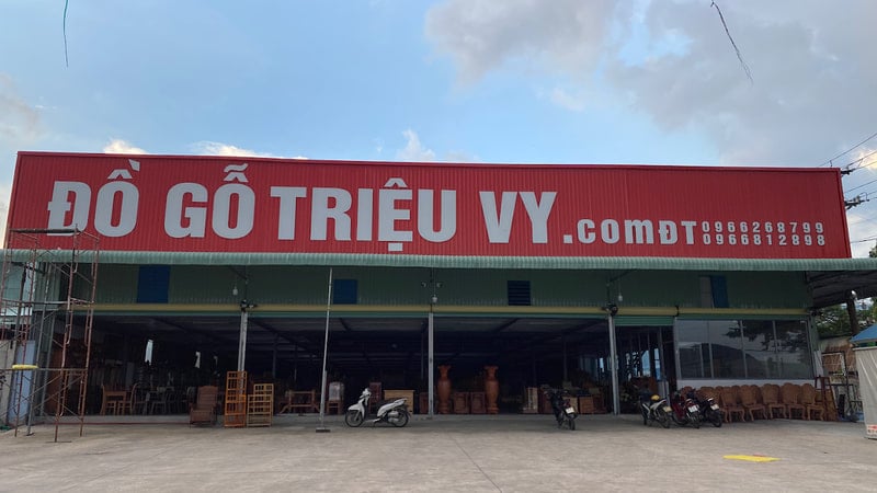 cửa hàng đồ gỗ triệu vy
