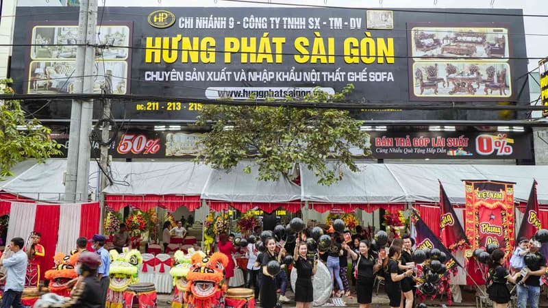 khai trương chi nhánh hưng phát sài gòn biên hòa đồng nai