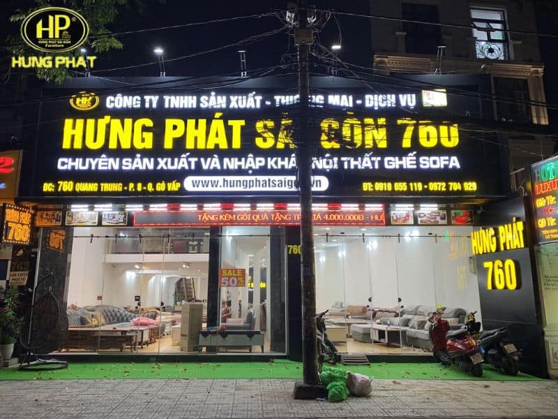 mua sofa tại hệ thống cửa hàng hưng phát sài gòn