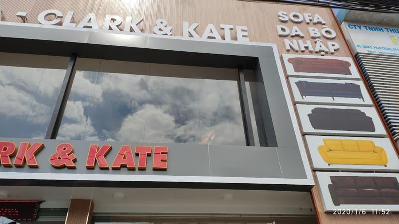 showroom sofa da clark & kate